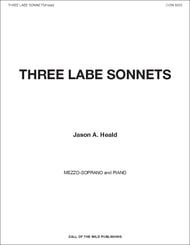 Three Labe Sonnets Vocal Solo & Collections sheet music cover Thumbnail